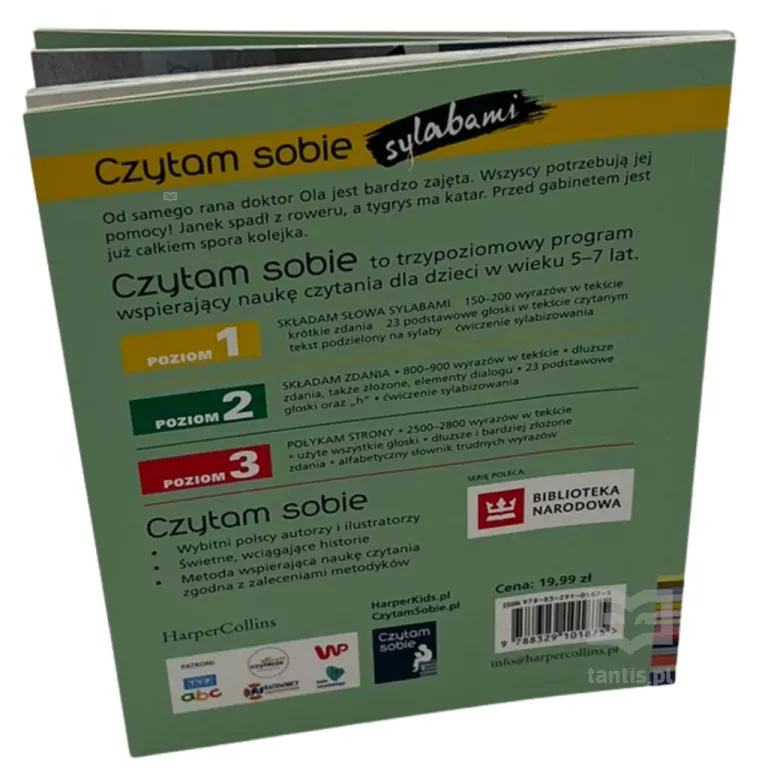 Doktor Ola. Czytam sobie sylabami. Poziom 1 - tantis.pl