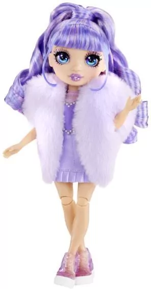 Rainbow High. Creative Crystals Fashion Doll. Viol - tantis.pl