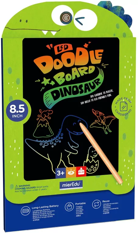 Tablet LCD do rysowania Dinozaur - tantis.pl