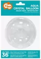 Balon Aqua kryształowy bez nadruku 92cm - tantis.pl
