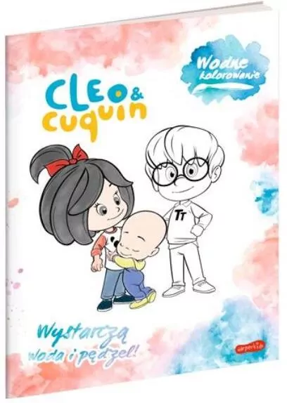 Cleo i Cuquin. Wodne kolorowanie - tantis.pl
