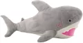 Pluszowy rekin 50cm siwy - tantis.pl