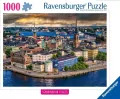 Puzzle 1000 Skandynawskie miasto widok - tantis.pl