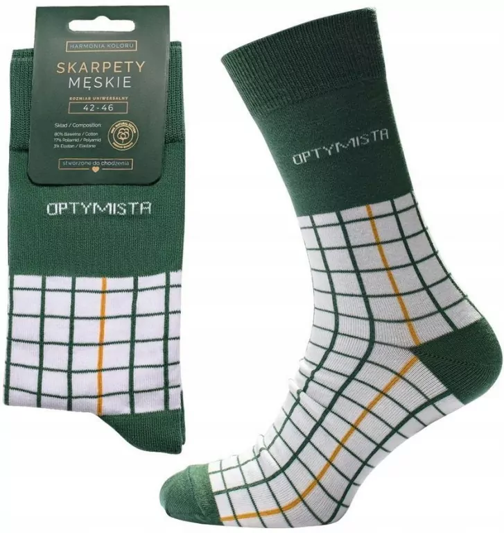 Skarpety Optymista rozm. 42-46 - tantis.pl