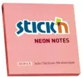 Notes samoprzylepny różowy neonowy - tantis.pl