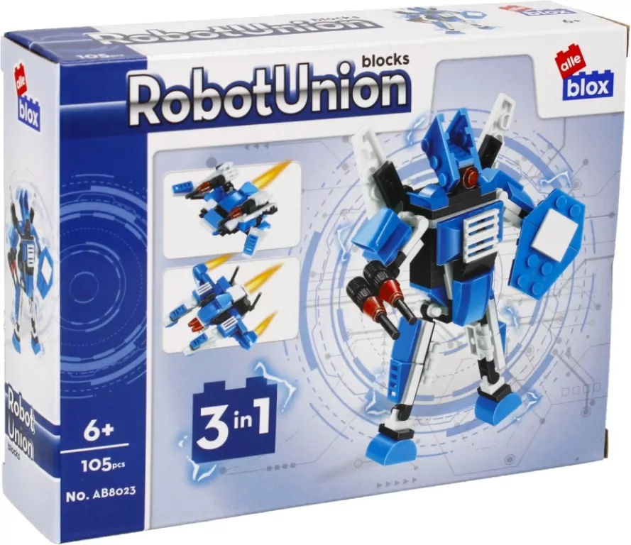 Klocki konstrukcyjne 105 el. Robot - tantis.pl