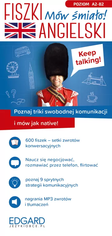 Angielski. Mów śmiało! Fiszki - tantis.pl