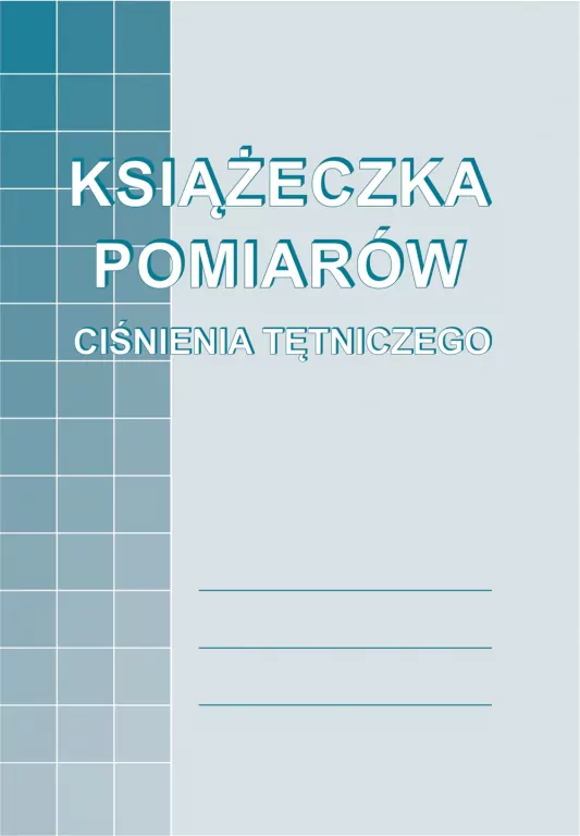 Książeczka pomiarów ciśnienia tętniczego M-910-5 - tantis.pl