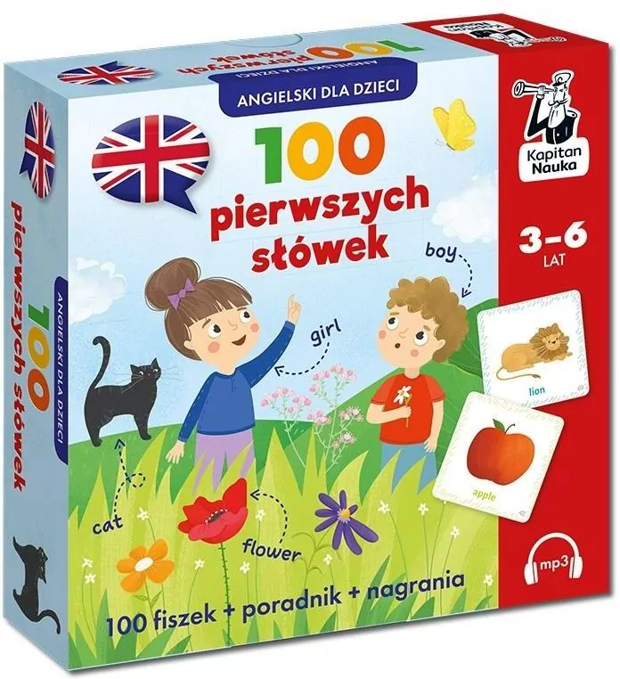 100 pierwszych słówek. Kapitan Nauka - tantis.pl