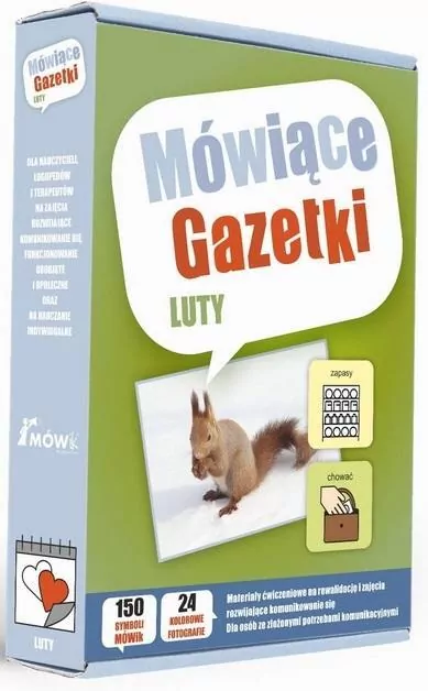 Mówiące Gazetki. Luty - pomoc dydaktyczna - tantis.pl