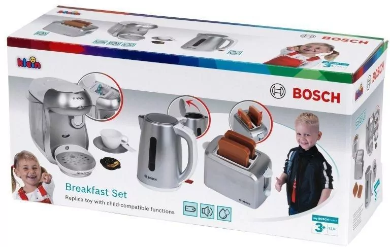 Zestaw śniadaniowy Bosch srebrny - tantis.pl
