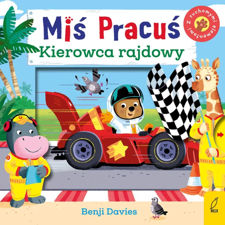Kierowca rajdowy. Miś Pracuś - tantis.pl