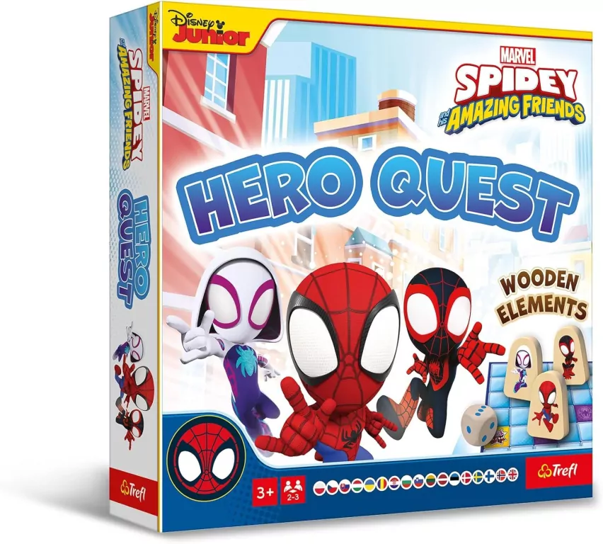 Disney Junior Hero Quest Spidey Trefl - tantis.pl