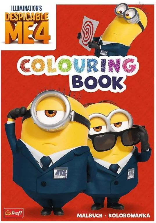 Minionki. Kolorowanka. Malbuch. Colouring book - tantis.pl