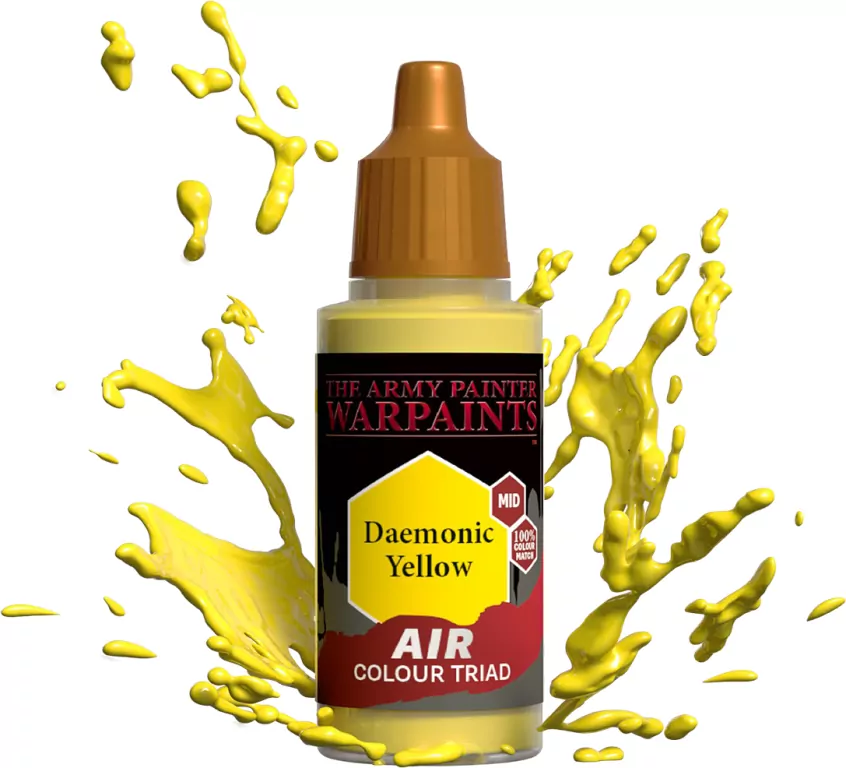 The Army Painter: Warpaints Air - Daemonic Yellow - tantis.pl