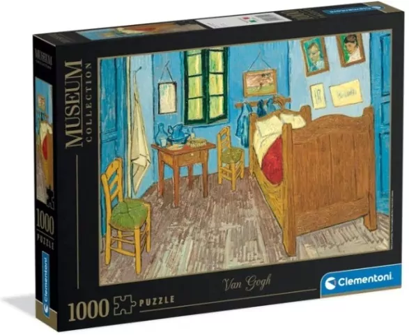 Puzzle 1000 Museum Van Gogh: Bedroom in Arles - tantis.pl