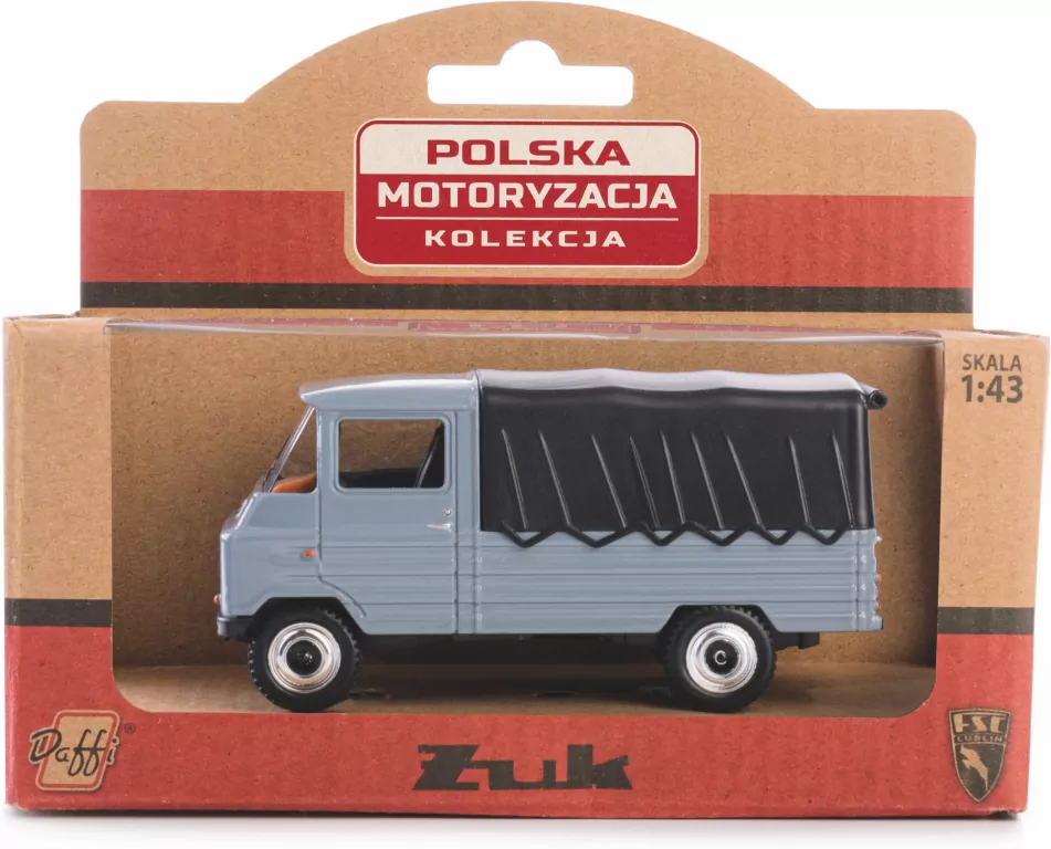 Kolekcja PRL. Żuk, skala 1:43 szary - tantis.pl