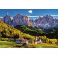 Dolina Val di Funes, Włochy. Puzzle 1500. Trefl - tantis.pl