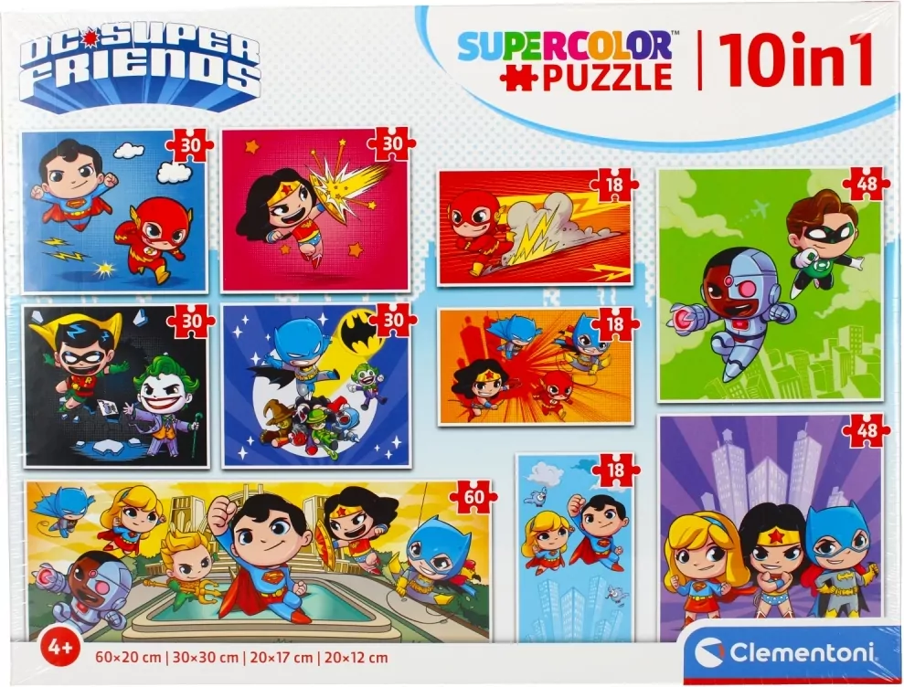 Puzzle 10w1 Super Kolor DC Comics - tantis.pl