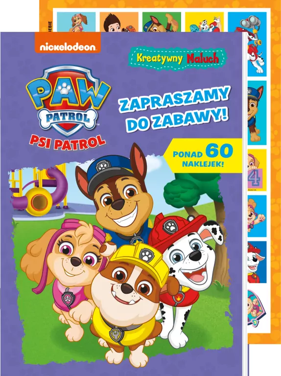 Zapraszamy do zabawy. Psi Patrol. Kreatywny maluch 10 - tantis.pl