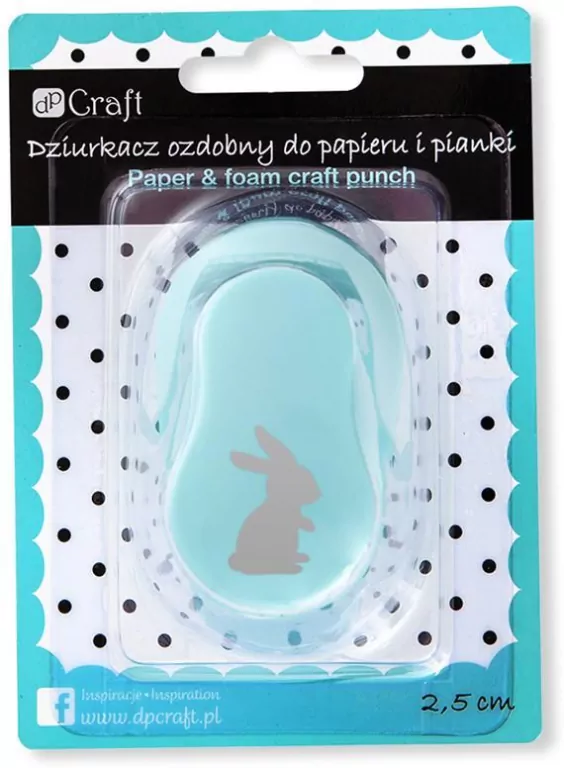Dziurkacz ozdobny do papieru i pianki 2,5cm zając - tantis.pl