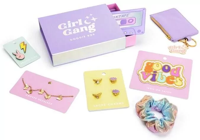 Zestaw prezentowy Girl Gang Goodie Box 19x15x4cm - tantis.pl