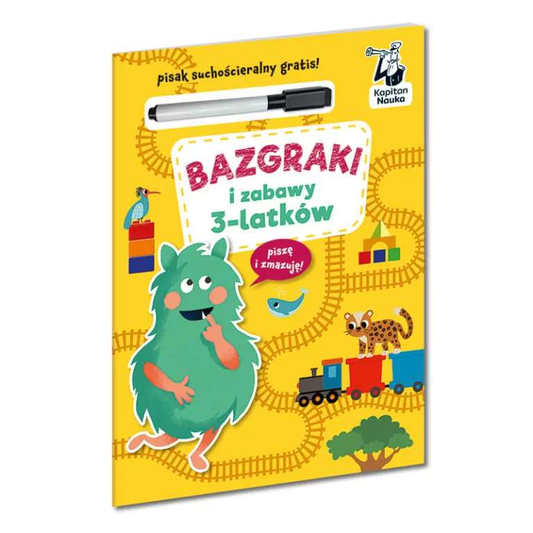 Bazgraki i zabawy 3-latków - tantis.pl