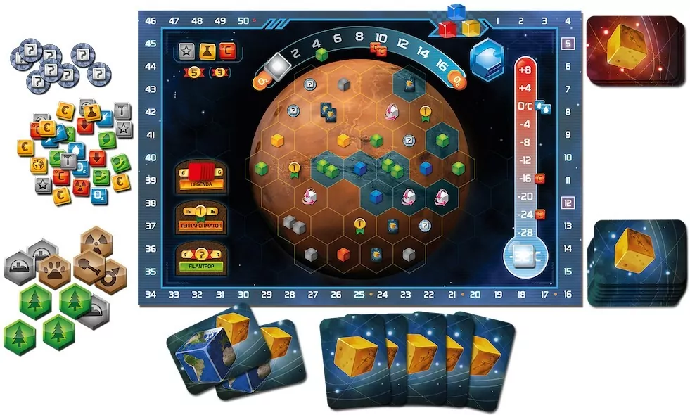 Terraformacja Marsa. Gra kościana - tantis.pl