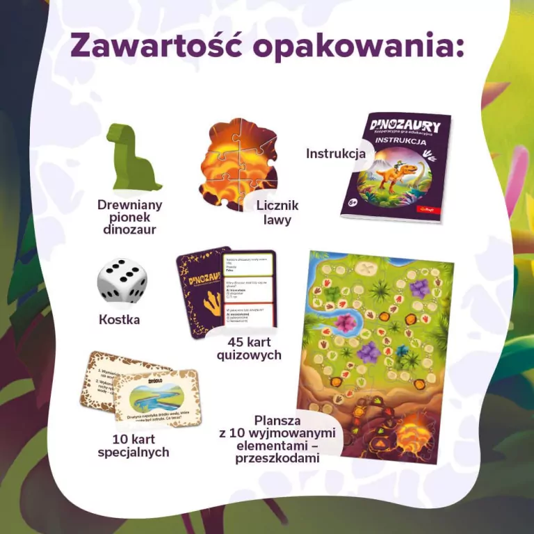 Dinozaury Rodzina Treflików Trefl - tantis.pl