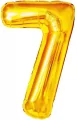 Balon foliowy złoty cyfra 7, wys.81 cm BCF-955-7 - tantis.pl