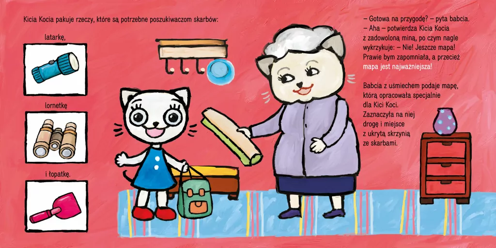 Kicia Kocia. Wyprawa po skarb - tantis.pl