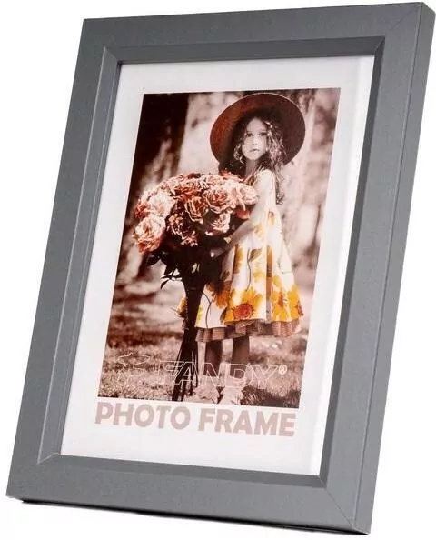 Ramka Bevel 50x70 4 szary - tantis.pl