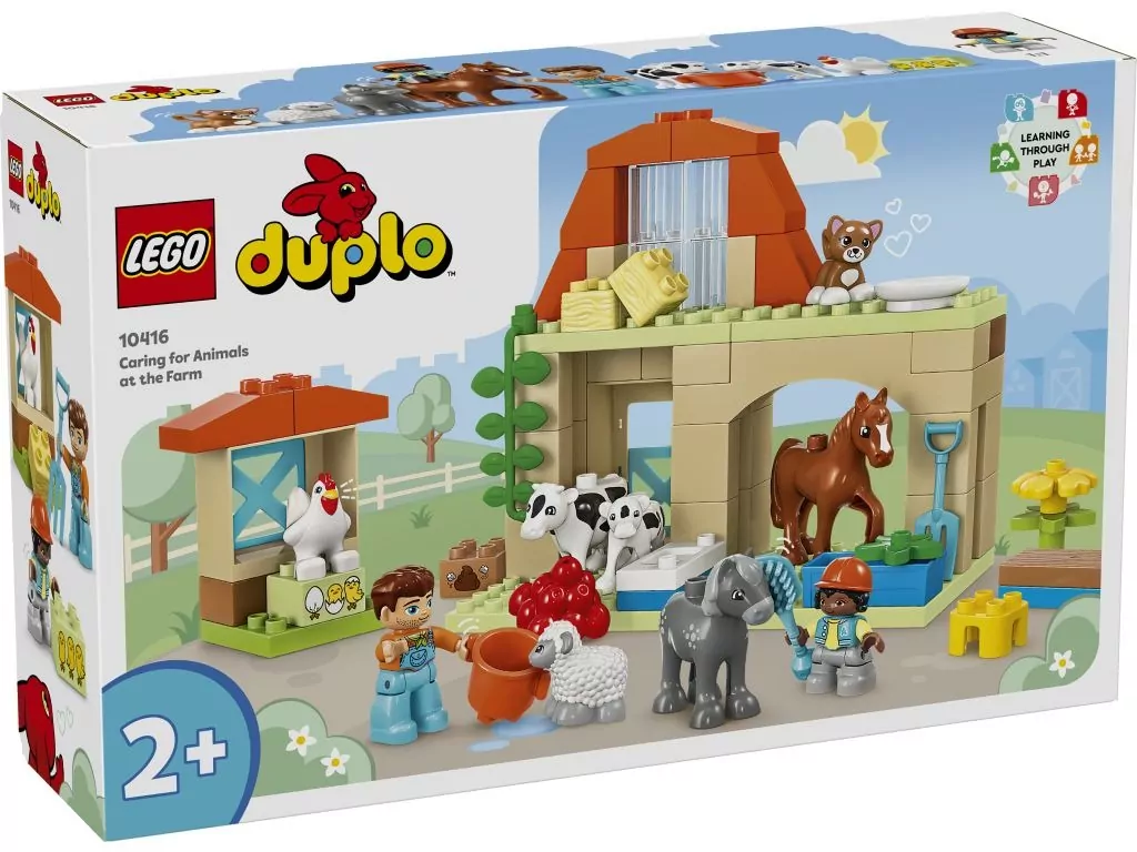 LEGO® Duplo®. Opieka nad zwierzętami na farmie 10416 - tantis.pl