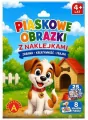 Piaskowe malowanki z naklejkami - Pies ALEX - tantis.pl