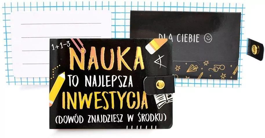Portfelik Nauka to najlepsza inwestycja - tantis.pl