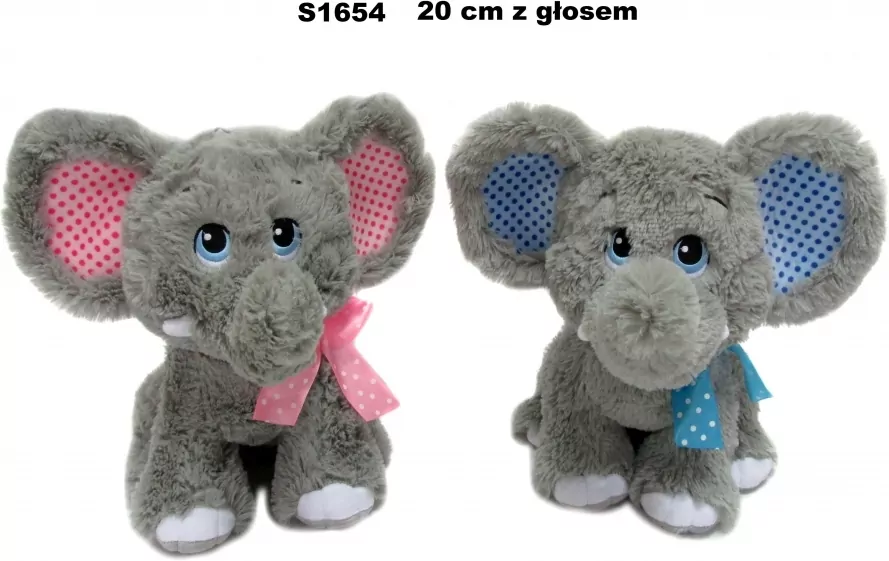 Słoń 20cm MIX - tantis.pl