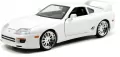 Jada F&F Toyota Supra white 1995 1:24 - tantis.pl