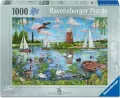 Puzzle 1000 Life along the Broads - tantis.pl