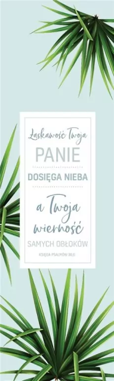 Zakładka duża. Łaskawość Twoja - tantis.pl
