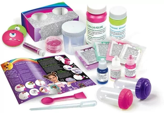 Super kolorowe. Slime. Naukowa Zabawa - tantis.pl