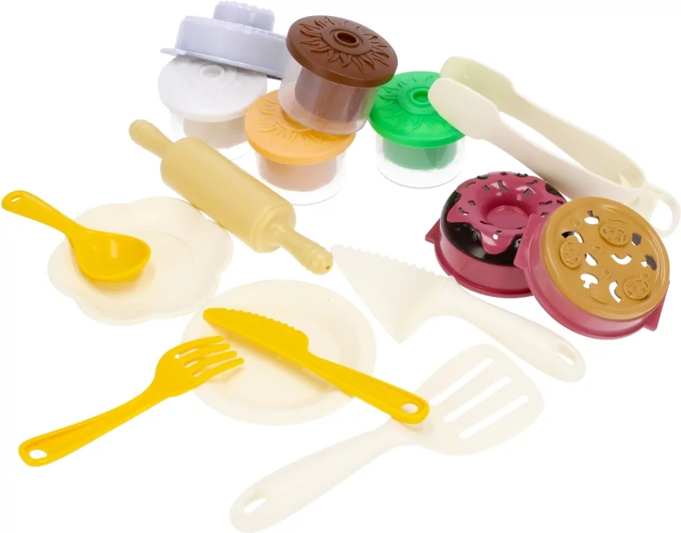 Masa plastyczna piekarnia baterie oświetlenie + akcesoria 481573 MC - tantis.pl