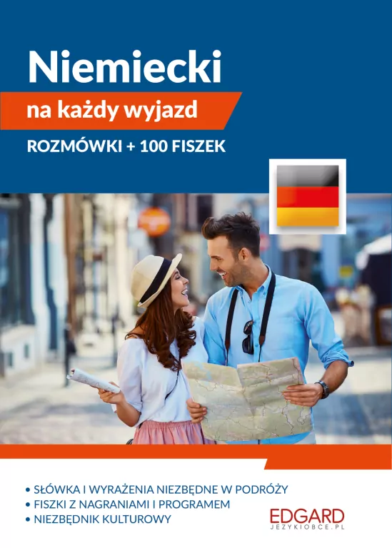 Niemiecki na każdy wyjazd rozmówki + 100 fiszek - tantis.pl