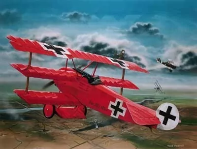 Fokker Dr I Richthof. Samolot 1:28 - tantis.pl