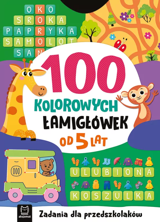 100 kolorowych łamigłówek. Od 5 lat - tantis.pl