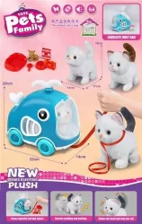 Chodzący kotek z głosem w aucie