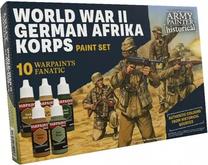 The Army Painter: Historical - World War II - German Afrika Korps - tantis.pl