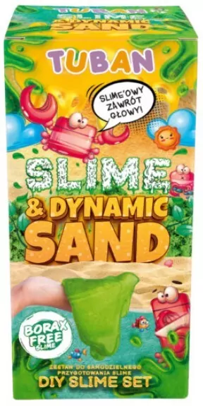 Tuban. Zestaw Slime&Dynamic Sand - tantis.pl