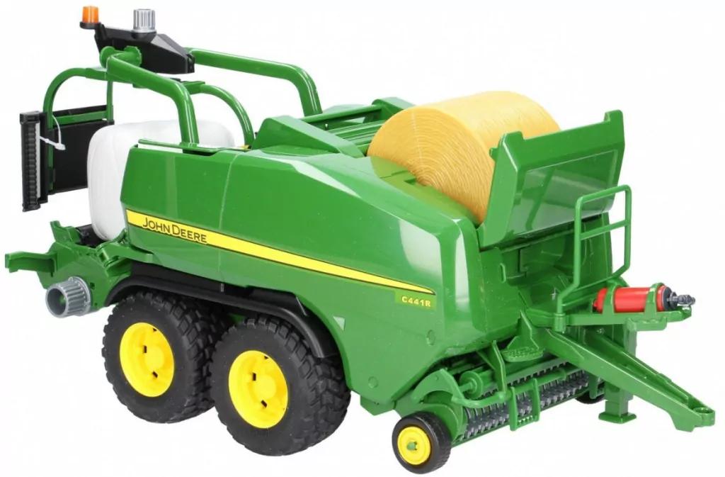 John Deere. Prasa rolująca do słomy. C441R 02032 BRUDER - tantis.pl