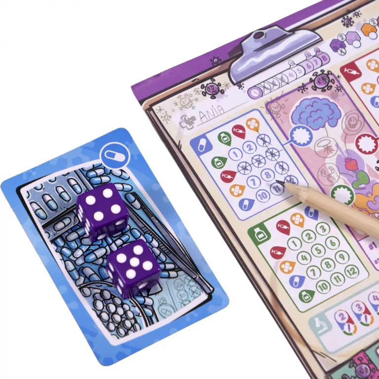 Wirus! Roll&Write MUDUKO - tantis.pl