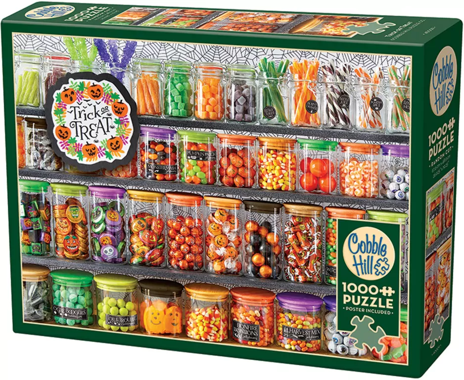 Puzzle 1000 Cukierek albo psikus - tantis.pl